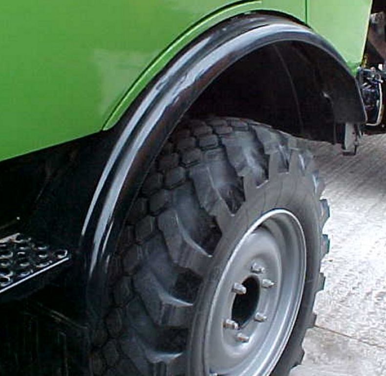 Front & Rear Unimog Mudguards