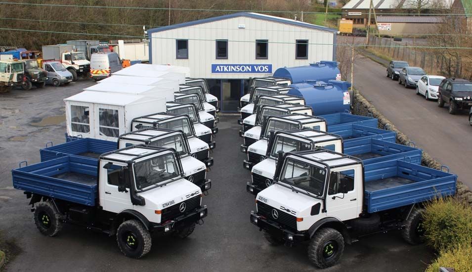 15 Unimogs to Africa!