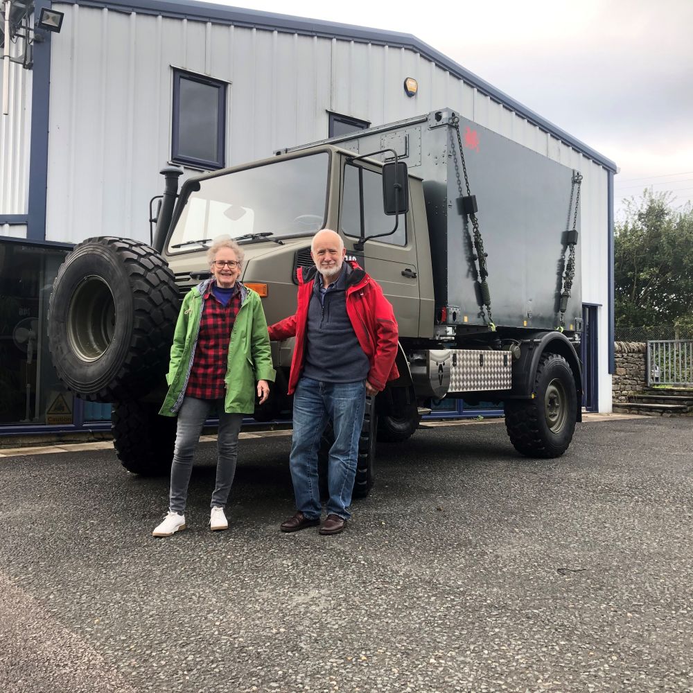 Overland U1350 Unimog project