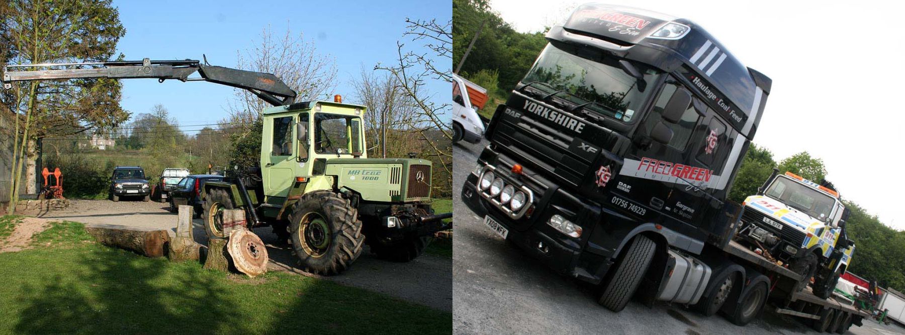 Mb Trac Trade-in for a Unimog U1000
