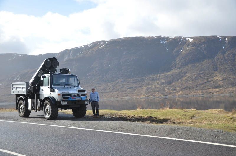U1750l at the Picturesque Loch Cluanie