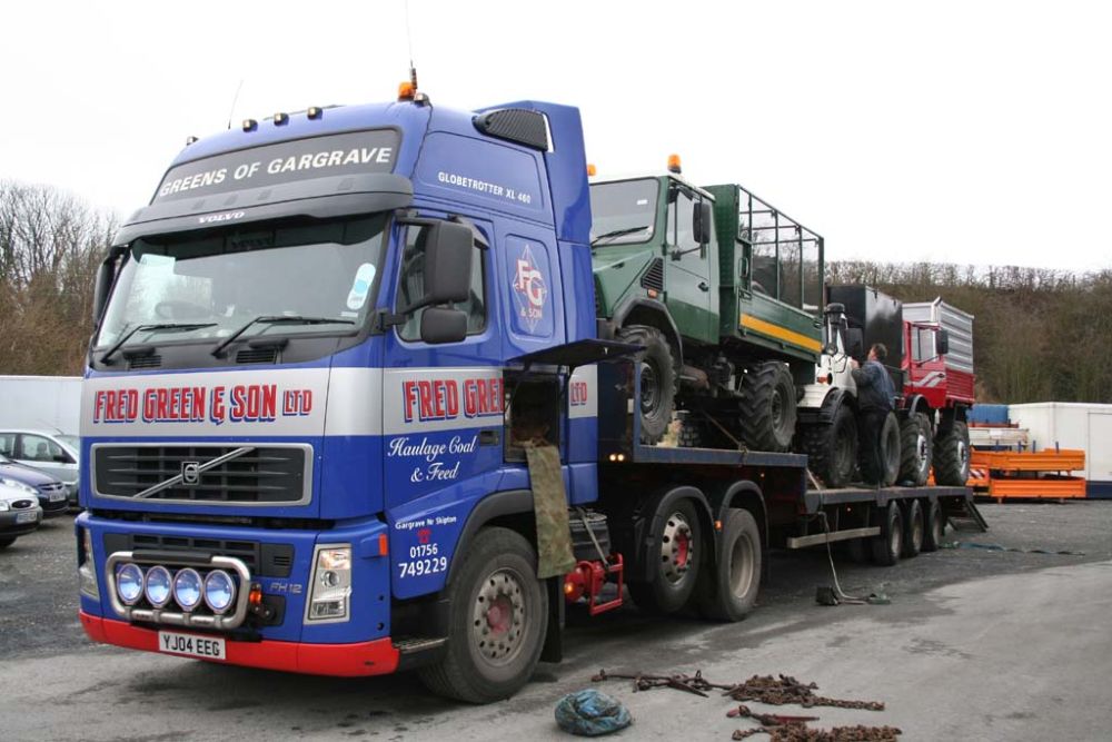 Another Load of Unimogs on Their Way!!