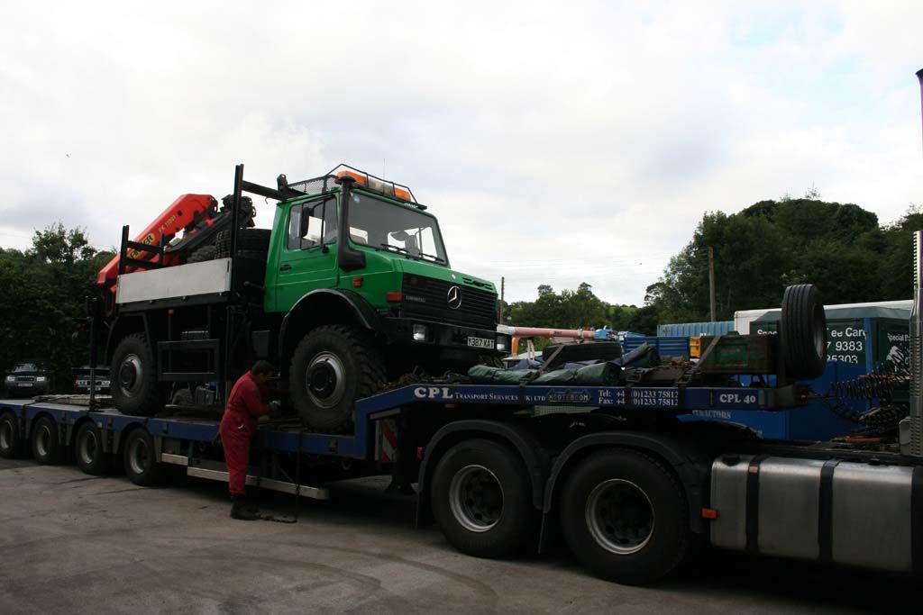Unimog for Drilling