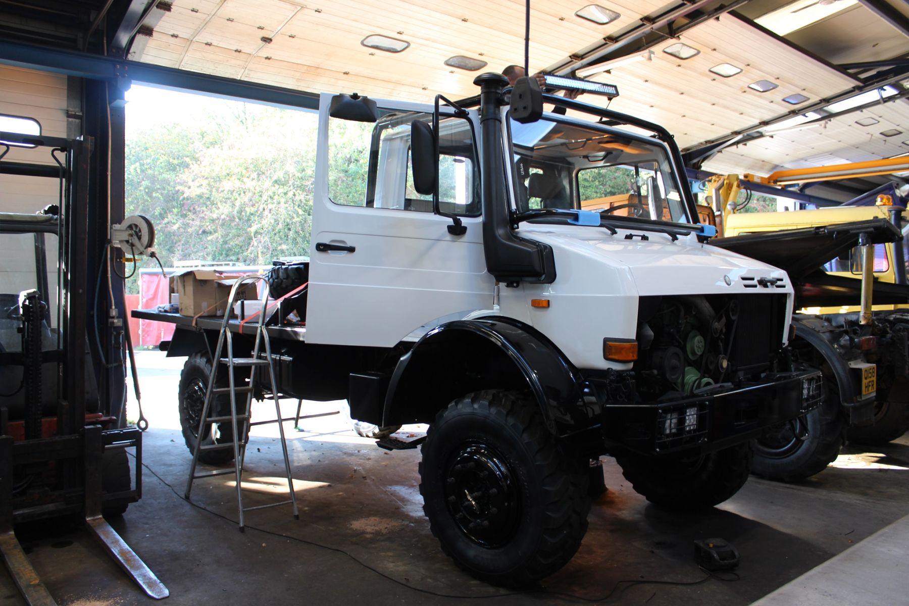 In the workshop
