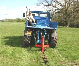 Unimog Ploughing