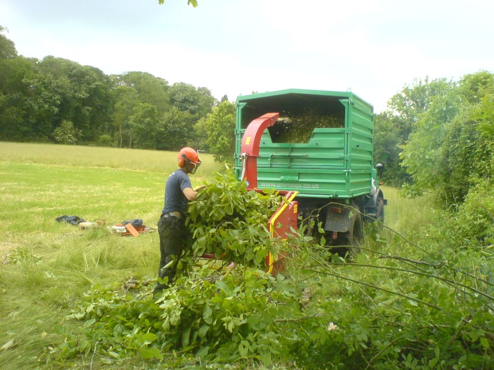 Unimog and Tp Chipper