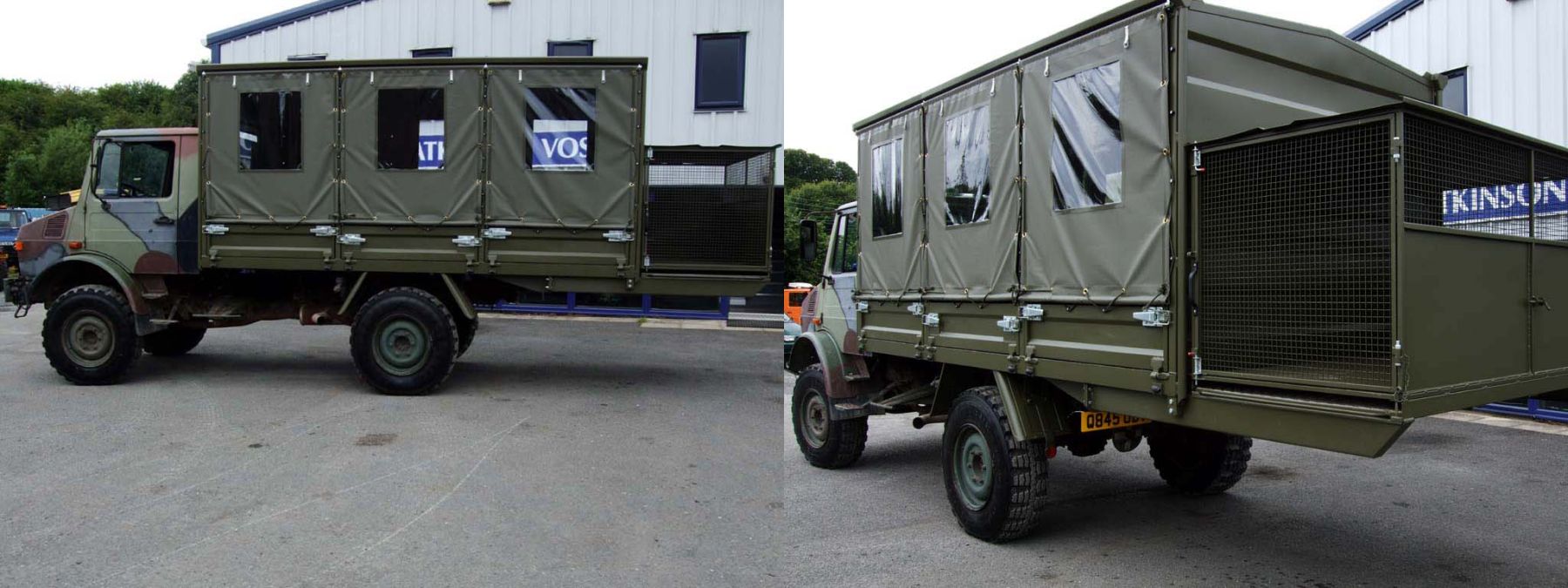 The First of Two - Completed Unimog U1300l Gunbus