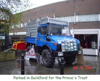 Unimog in Tree Surgery