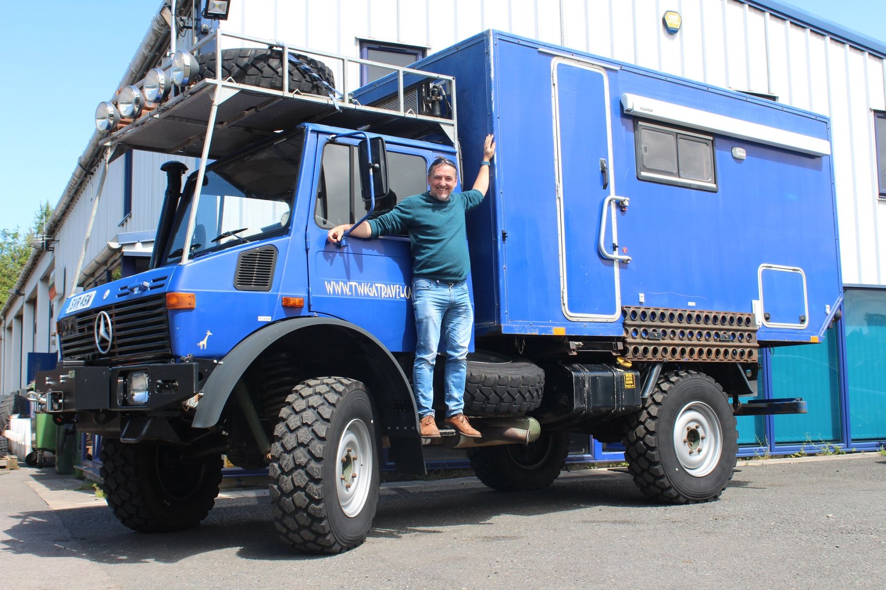 Dan brought the Unimog to us initially for an engine swap to... 