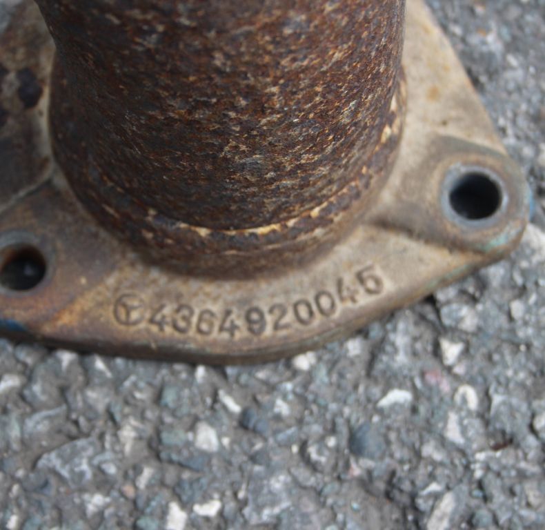 USED EXHAUST DOWNPIPE OM366 ENGINE