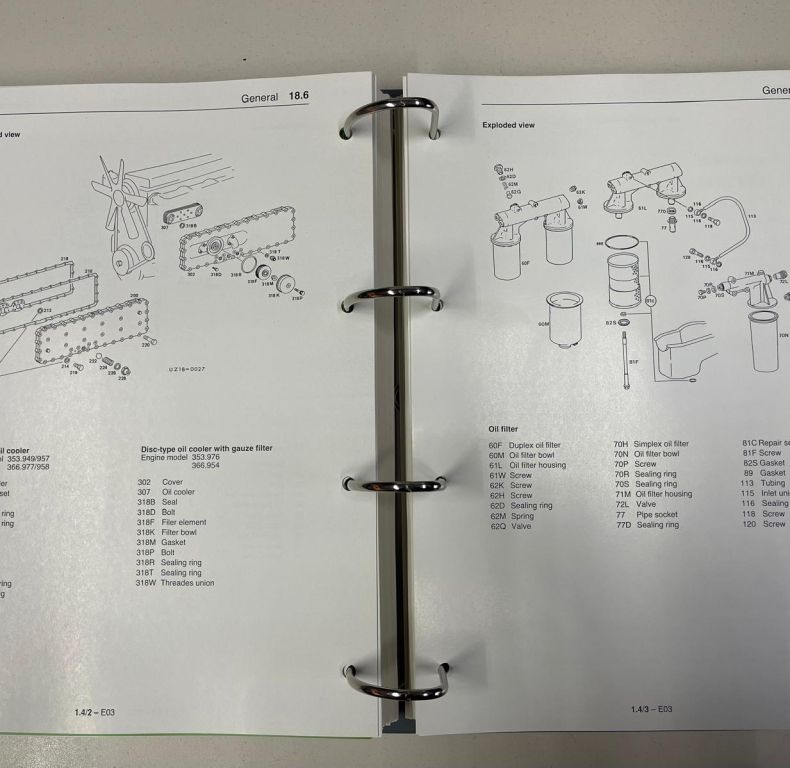 MB TRAC WORKSHOP MANUAL 1300,1500,1600
