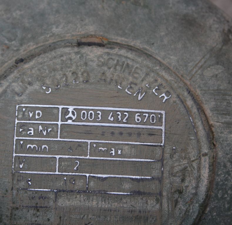 USED AIR TANK 005 432 6701