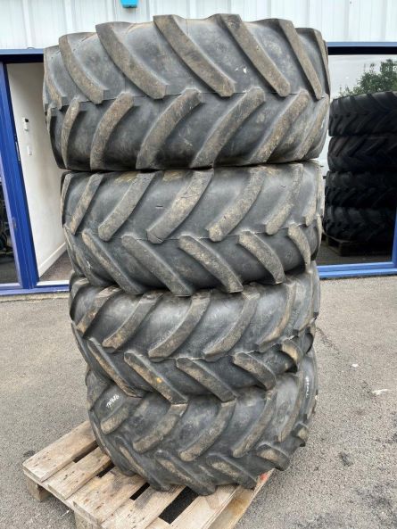 405/70R20 MICHELIN XM47 USED X4