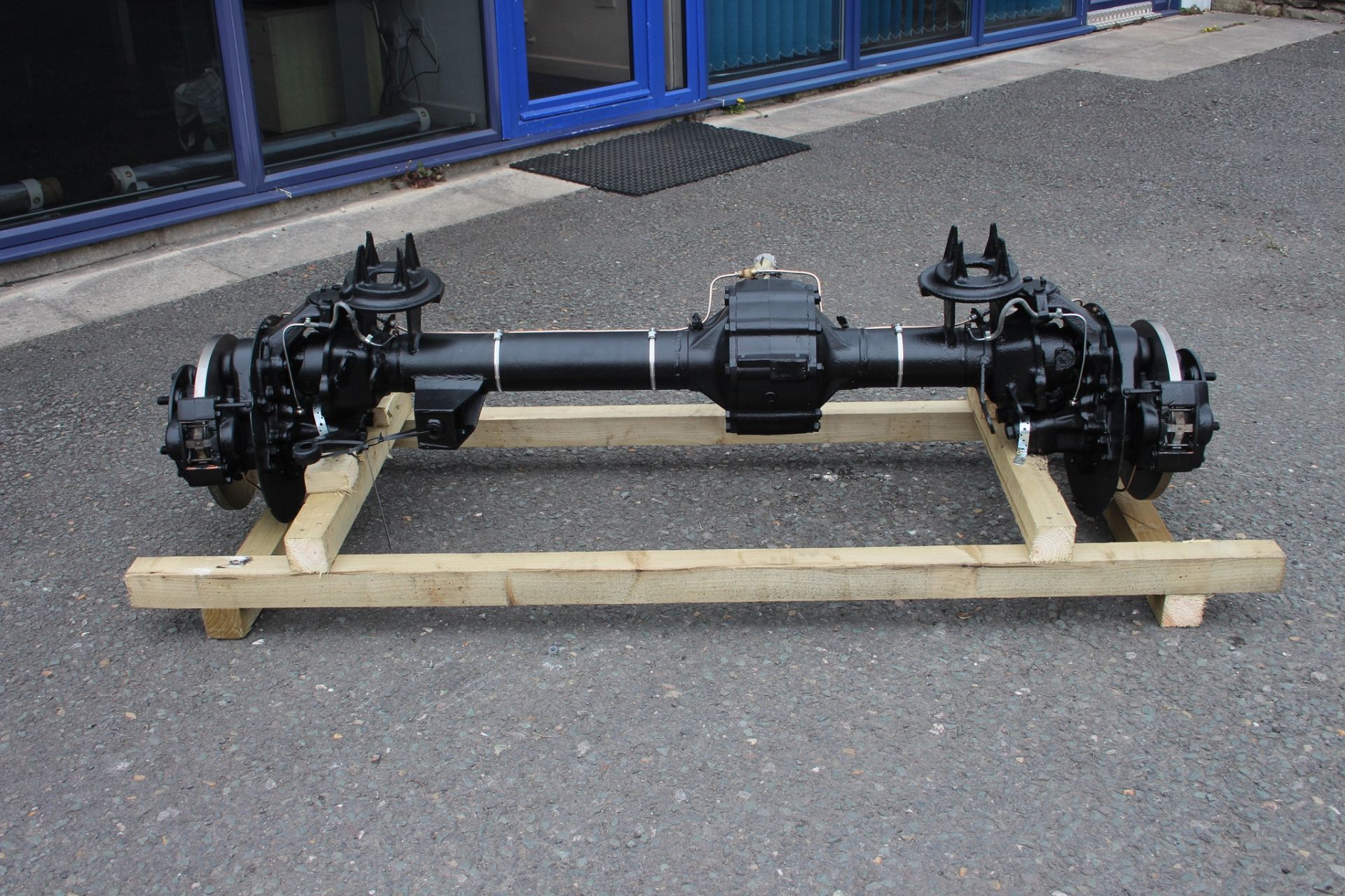 REWORKED FRONT AXLE FOR UNIMOG U1300L 435 115 Atkinson Vos