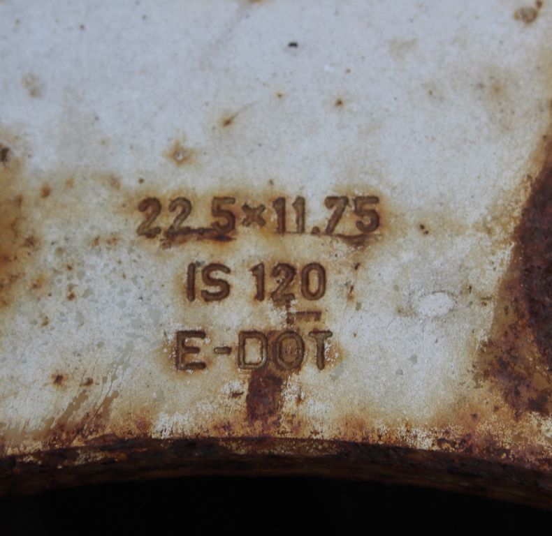 USED 10 bolt 11.75x22.5" rims
