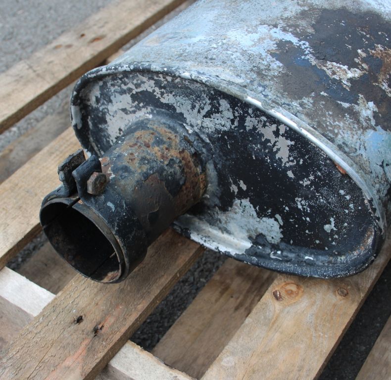 USED EXHAUST SILENCER OM366