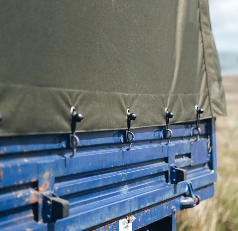 REAR BODY COVERS FOR ALL UNIMOGS