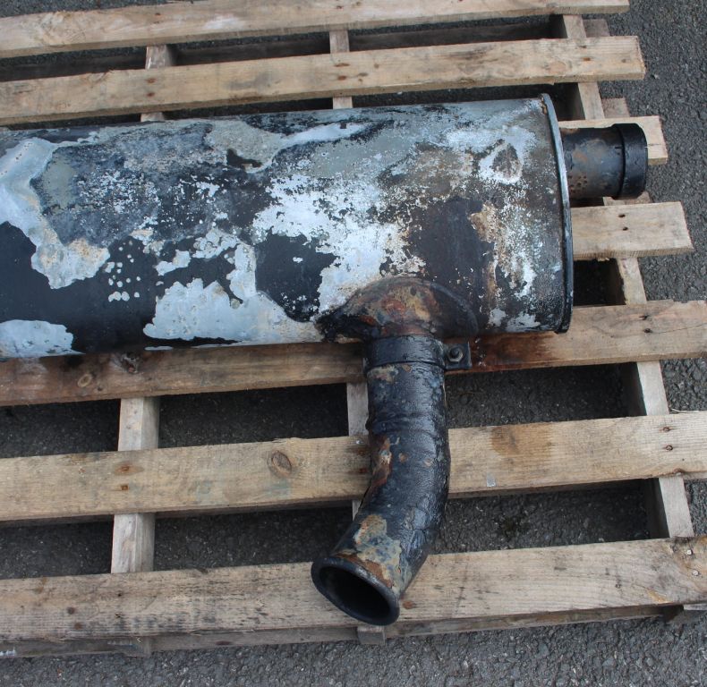 USED EXHAUST SILENCER OM366