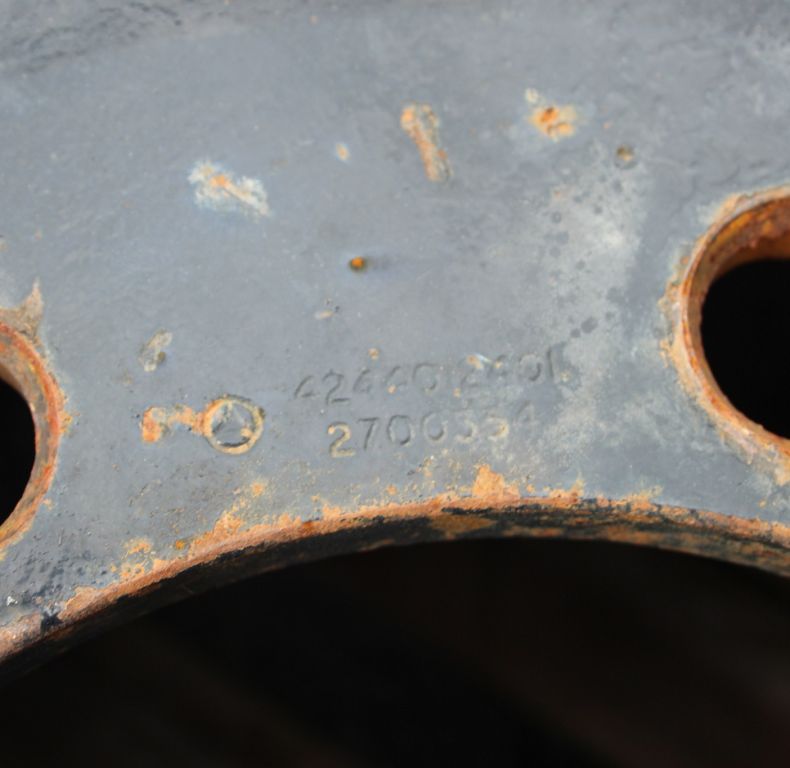 11X20" USED 8 BOLT RIMS X4