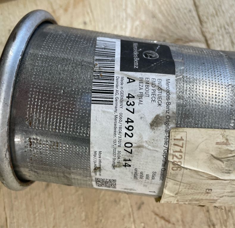 EXHAUST TAILPIPE U2100-U2450L