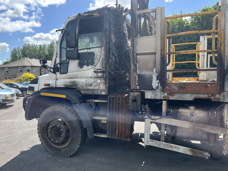 BREAKING DISMANTLING 2017 UNIMOG U530