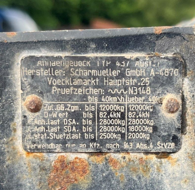 SCHARMUELLER LADDER HITCH USED