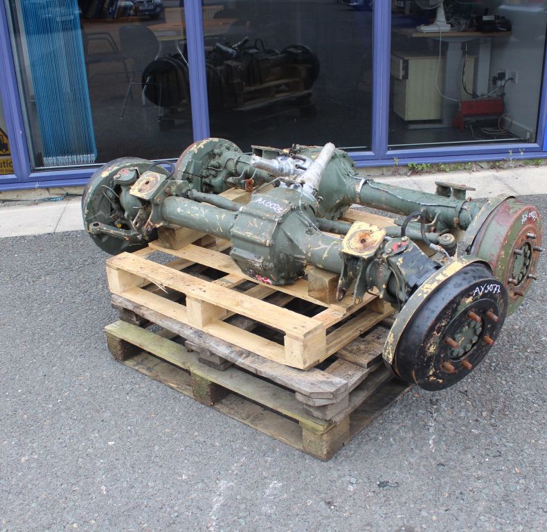 USED LOW KMS 406/416 DRUM BRAKE AXLES