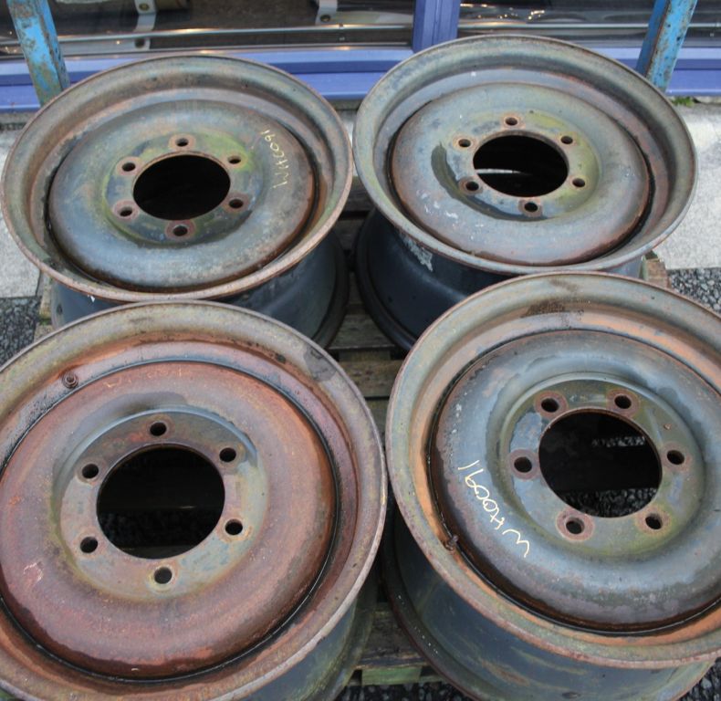 11X20" USED 6 BOLT WHEEL RIMS