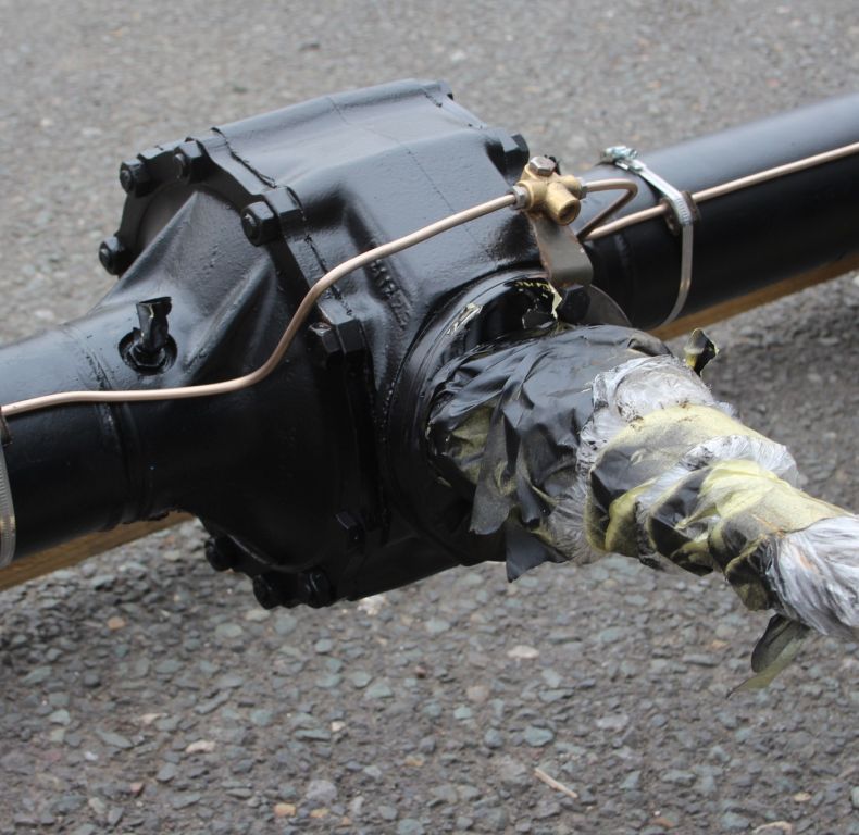 REWORKED FRONT AXLE FOR UNIMOG U1300L 435 115