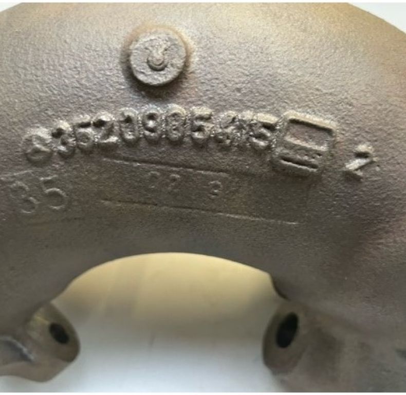 OM352A TURBO EXHAUST ELBOW