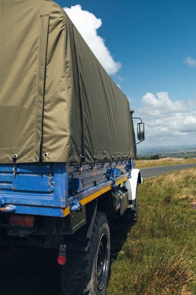 REAR BODY COVERS FOR ALL UNIMOGS