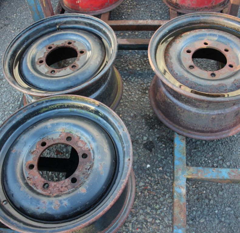 11X20" USED 6 BOLT WHEEL RIMS