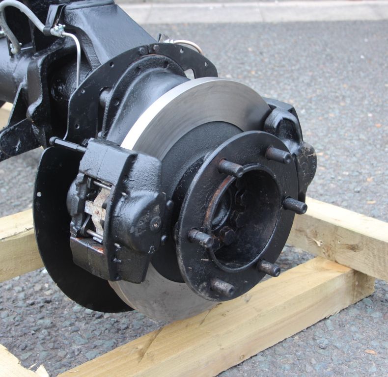 REWORKED FRONT AXLE FOR UNIMOG U1300L 435 115