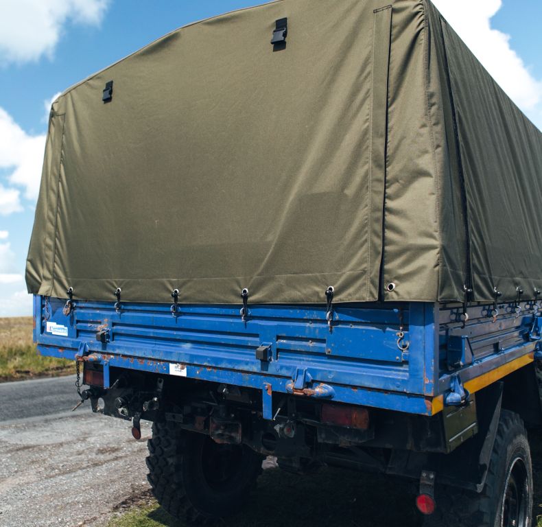 REAR BODY COVERS FOR ALL UNIMOGS