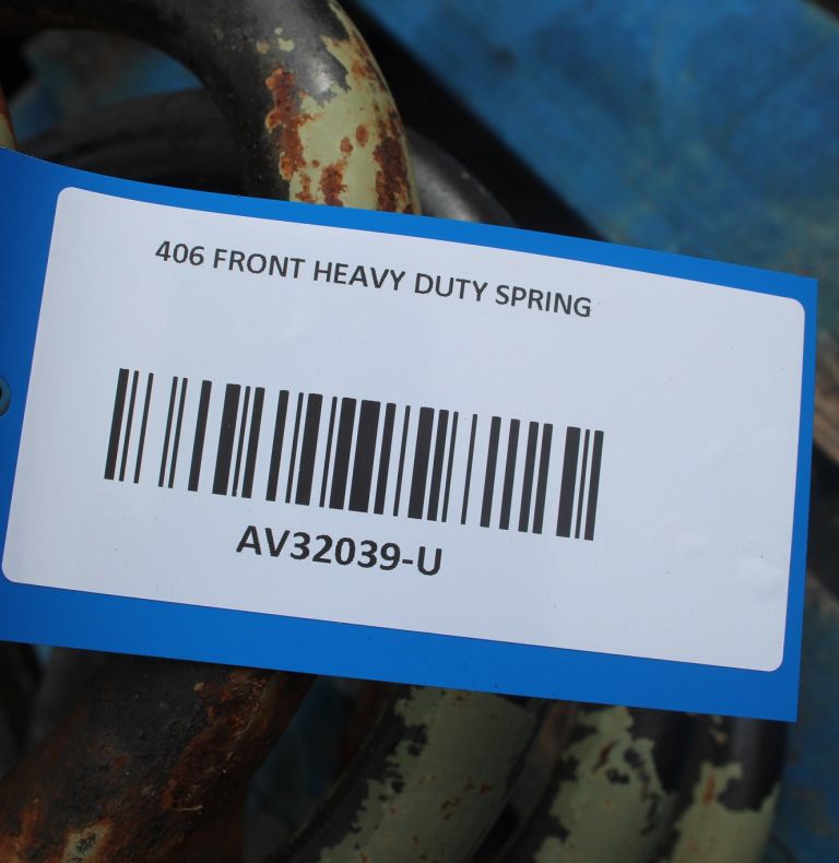 USED FRONT HEAVY DUTY SPRING 406