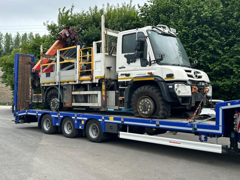 BREAKING DISMANTLING 2017 UNIMOG U530