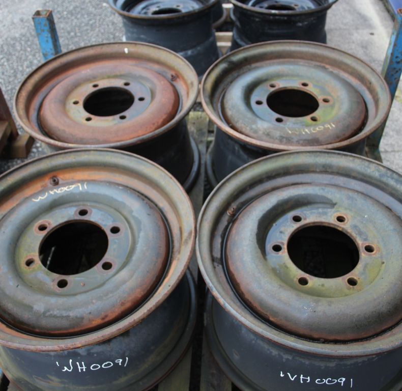 11X20" USED 6 BOLT WHEEL RIMS
