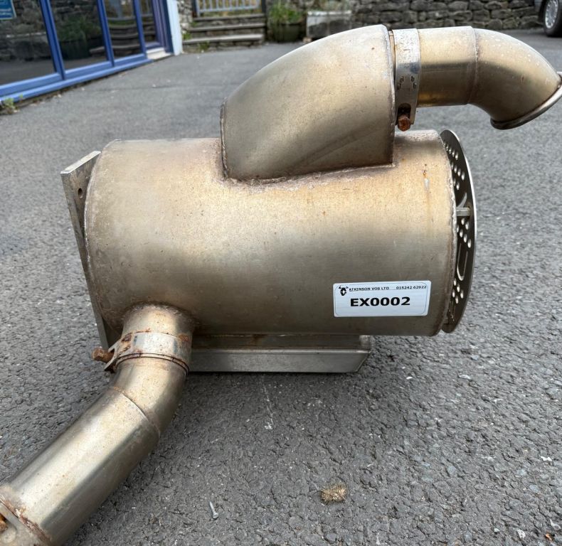 STAINLESS STEEL EXHAUST SYSTEM U1300,U1550 435-437