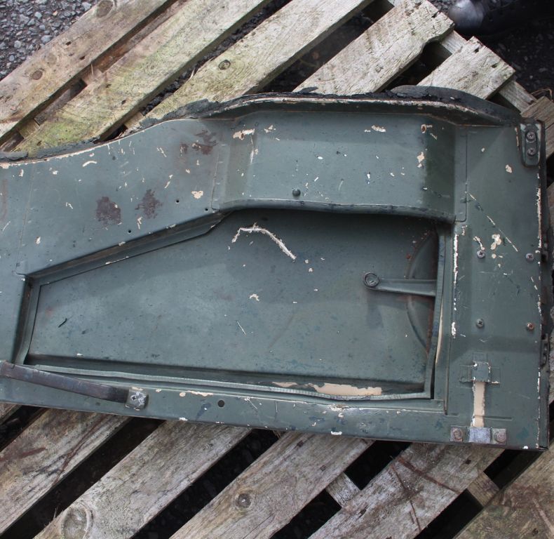 USED LEFT HAND 406/416 SOFT TOP CAB DOOR