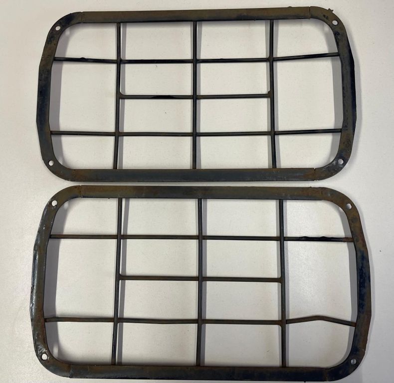 USED SQUARE CAB HEADLIGHT GRILLES