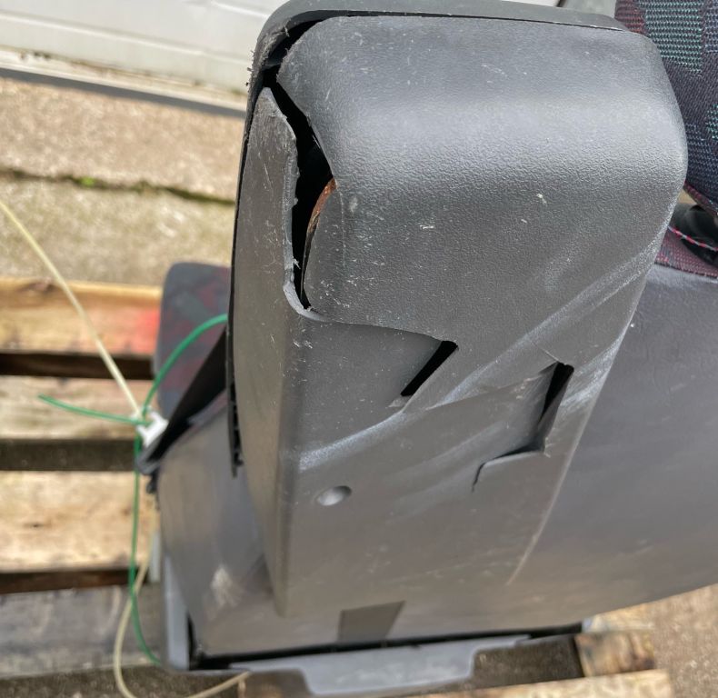 USED ISRI SUSPENSION SBU LH SEAT