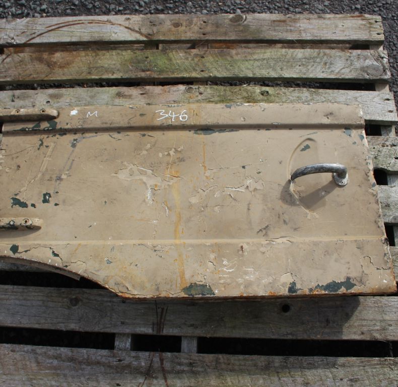 USED LEFT HAND 406/416 SOFT TOP CAB DOOR