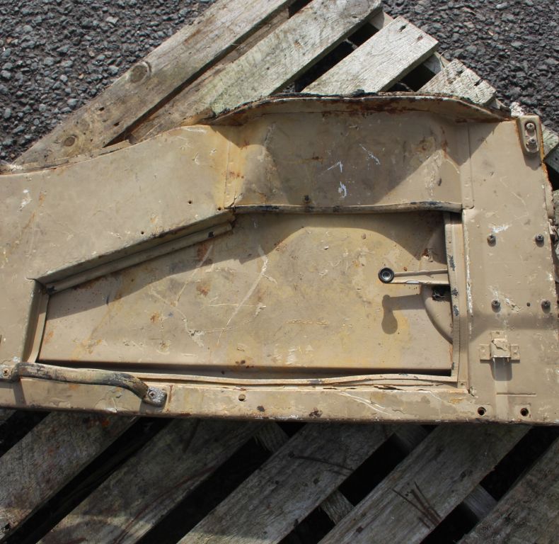 USED LEFT HAND 406/416 SOFT TOP CAB DOOR