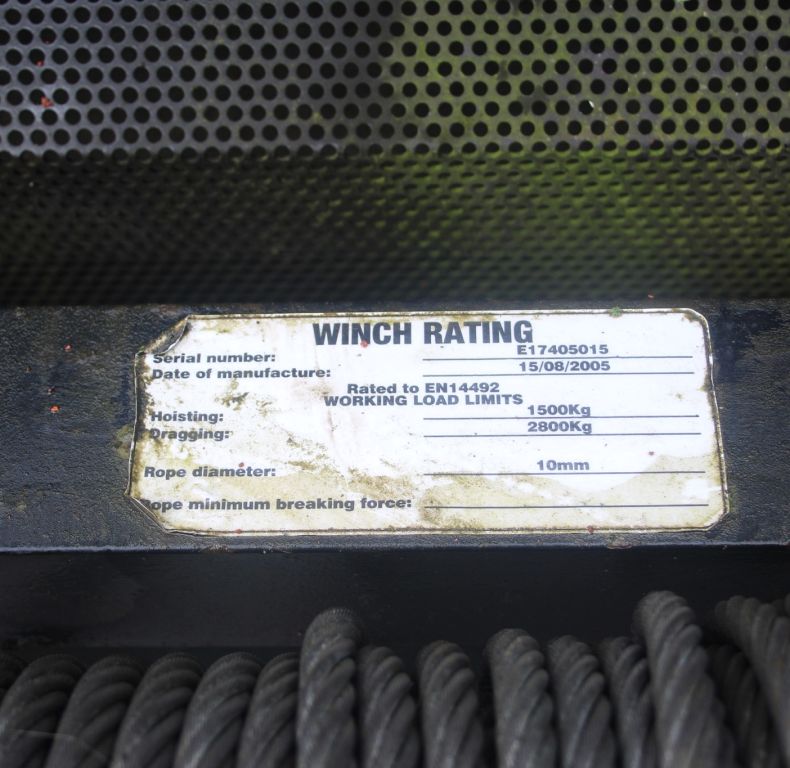 USED RAMSEY DC200RT ELECTRIC WINCH