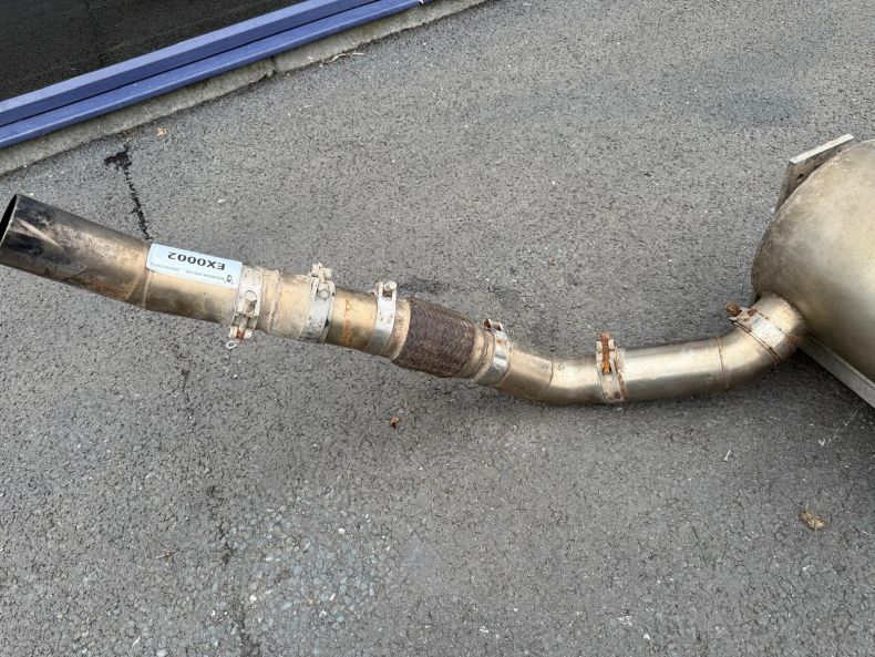 STAINLESS STEEL EXHAUST SYSTEM U1300,U1550 435-437