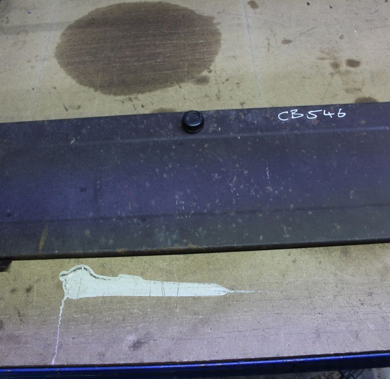 USED SBU GLOVEBOX LID BROWN