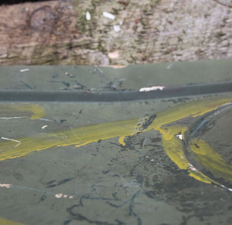 USED LEFT HAND 406/416 SOFT TOP CAB DOOR