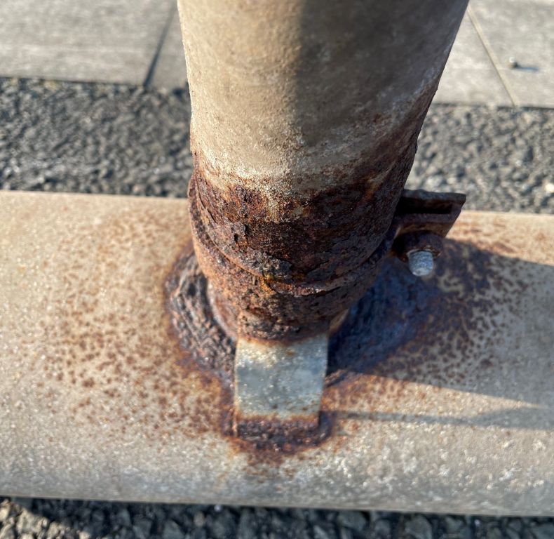 USED EXHAUST SILENCER OM352