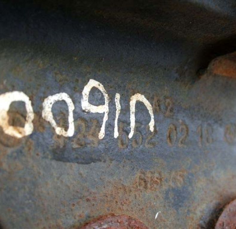 pair of front brackets