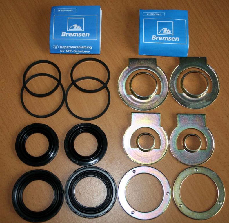 NEW FRONT & REAR CALIPER SEAL KIT 425/437
